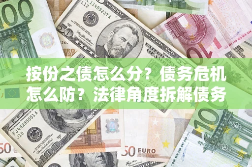 北京按份之债怎么分？债务危机怎么防？法律角度拆解债务分配与风险自保指南
