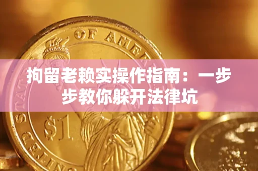 北京拘留老赖实操作指南：一步步教你躲开法律坑