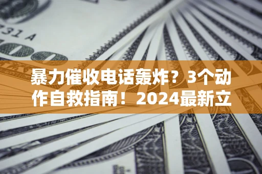 北京暴力催收电话轰炸？3个动作自救指南！2024最新立案标准全解析